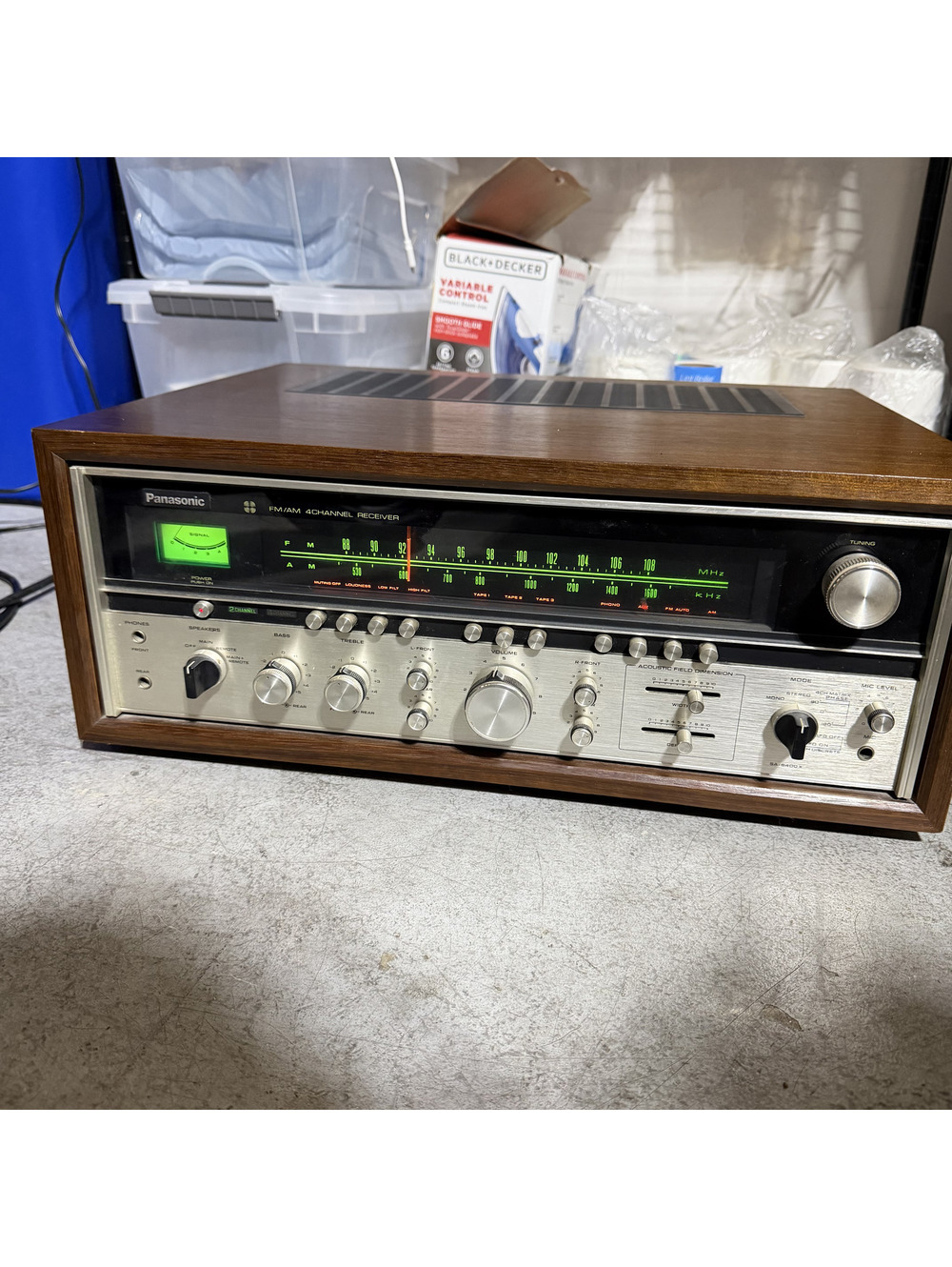 Panasonic SA-6400X FM/AM Stereo Receiver